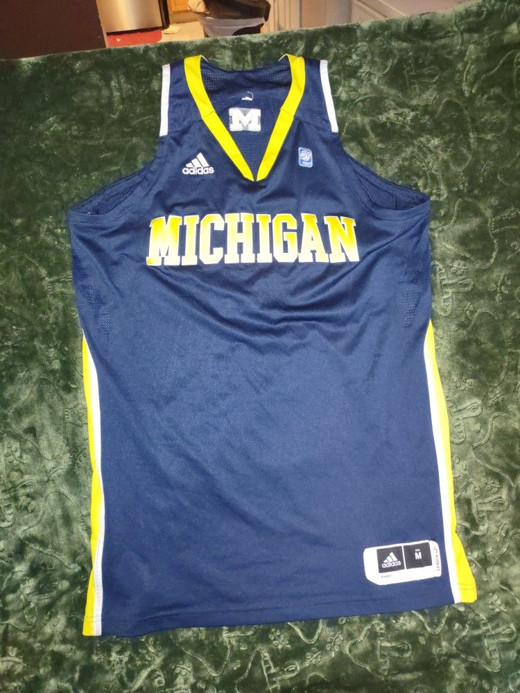 Michigan Wolverines adidas Game Jersey - Basketball Men's