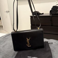 Authentic Saint Laurent crossbody shoulder bag purse