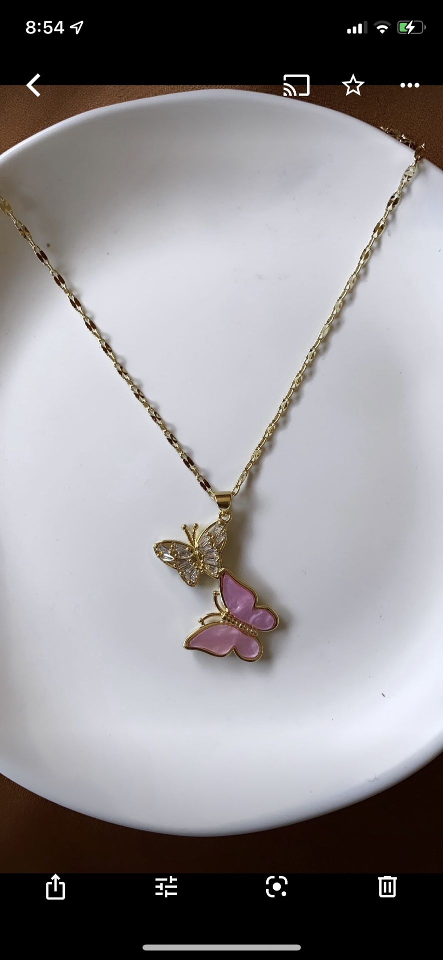Butterfly Necklace