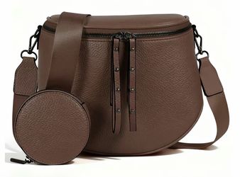 Brown bum bag