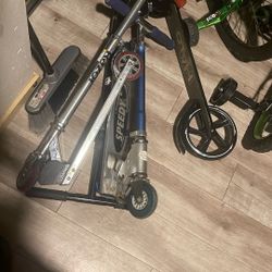 Scooters for sale. Two of them.