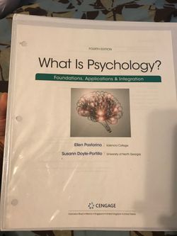 What is Psychology 4th Edition Loose Leaf Book