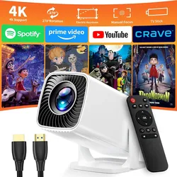 Mini Projector 4K Support, Portable Projector Full HD 1080P Support
Short Throw, 270° Rotation, Outdoor&Indoor, Ceiling Projection, Smartphone, TV Sti