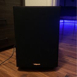 klipsch 10” 100w subwoofer