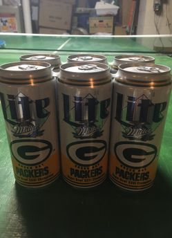 Miller light cans