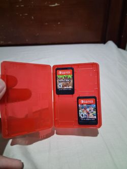 Minecraft and Mario kart 8 deluxe