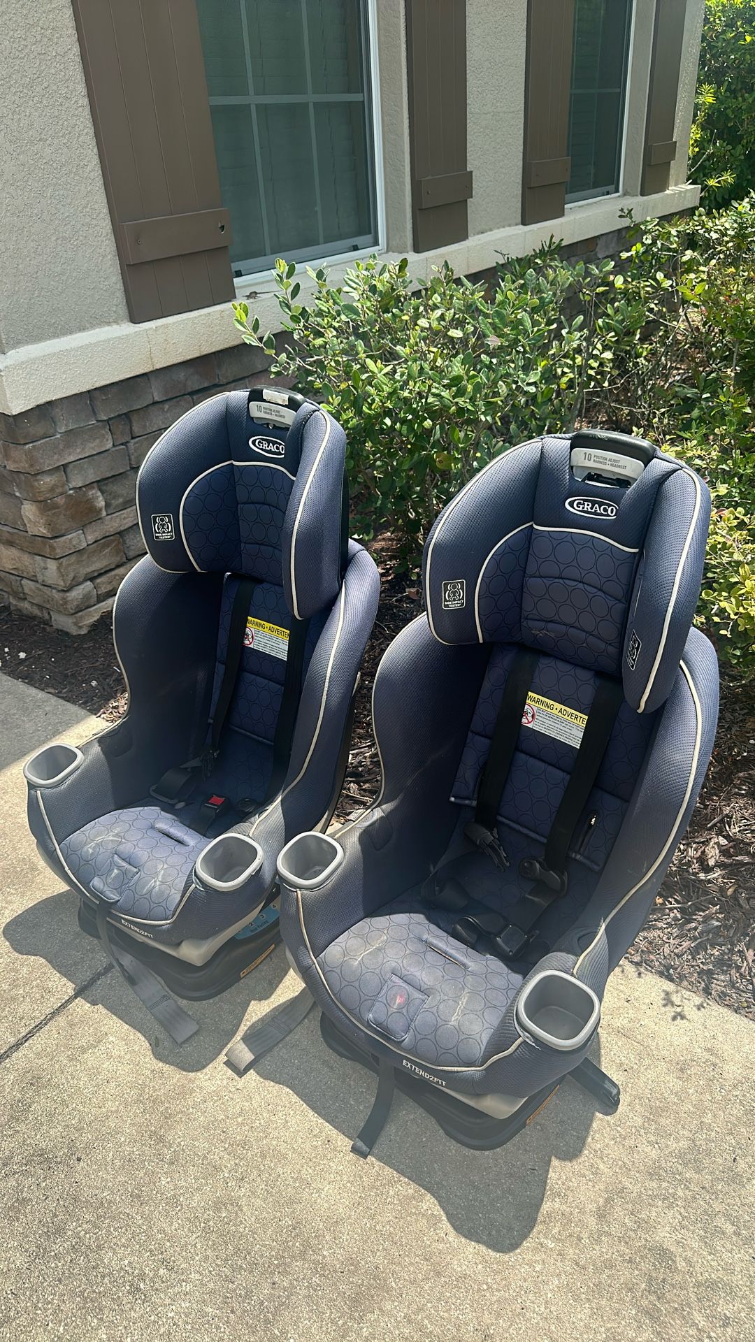 Twin Graco Carseats To Booster