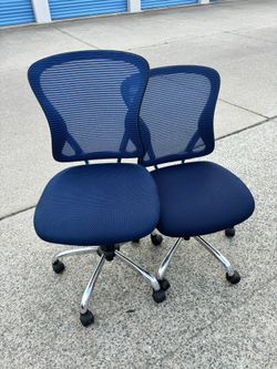 2 Blue Chair 