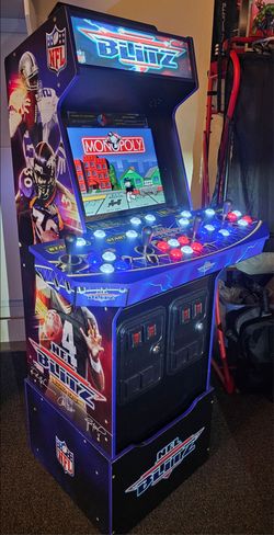 NFL Blitz Arcade1up Cabinet With Over 15,000 Video Games