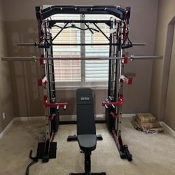 💥❗️NEW‼️FREE ASSEMBLY/DELIVERY 🔥🚚💥SMITH MACHINE✅ Complete Bundle✅