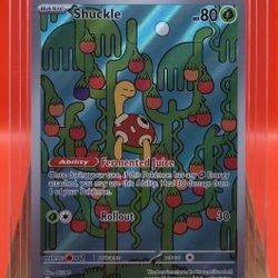 Pokémon-Shuckle 136/132 Me01: Mega Evolution Illustration, FP, NM