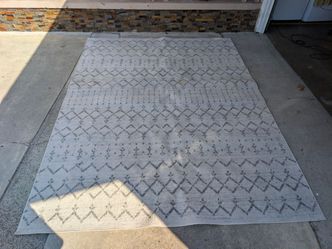 Large Buige / Cream Colored Rugg Made By Jonathan Y.