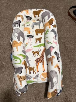 Safari Animal Print Baby Lounger Nest!!