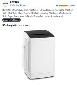 Portable washer and dryer