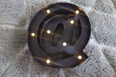 Cutesy internet sign battery operated  $4