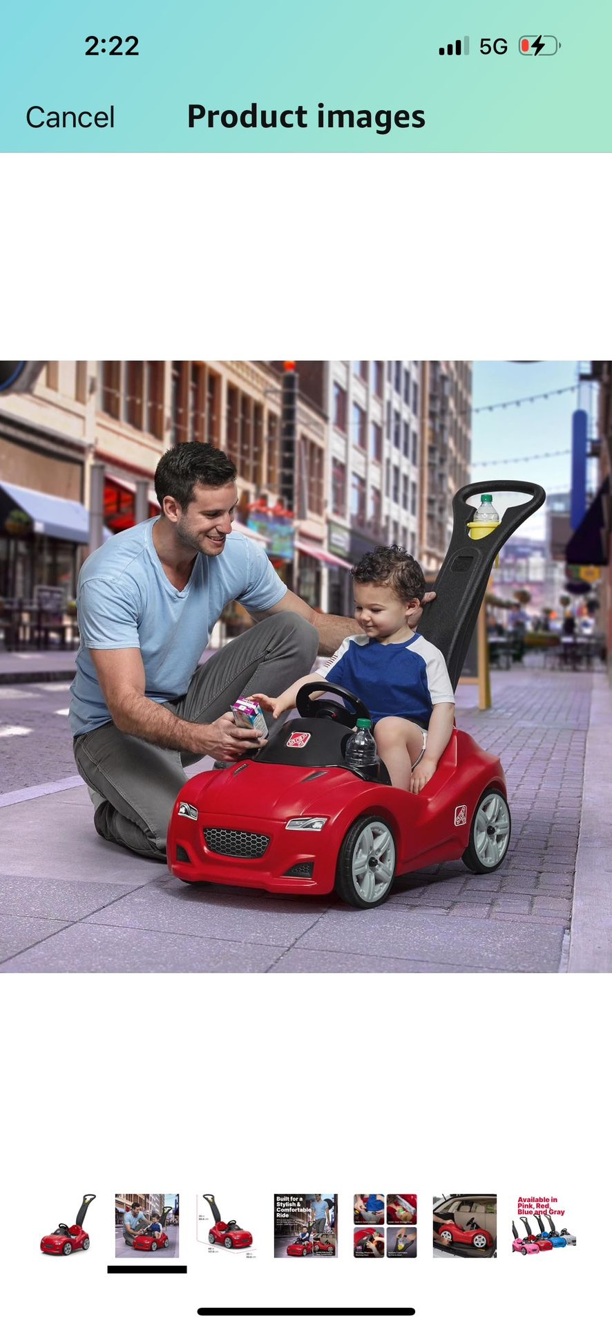 Step2 Whisper Ride Cruiser Push Car