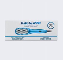 BaBylissPRO Nano Titanium Compact Thermal Paddle Brush – New