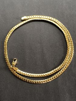 18k gold plated 20” 5mm