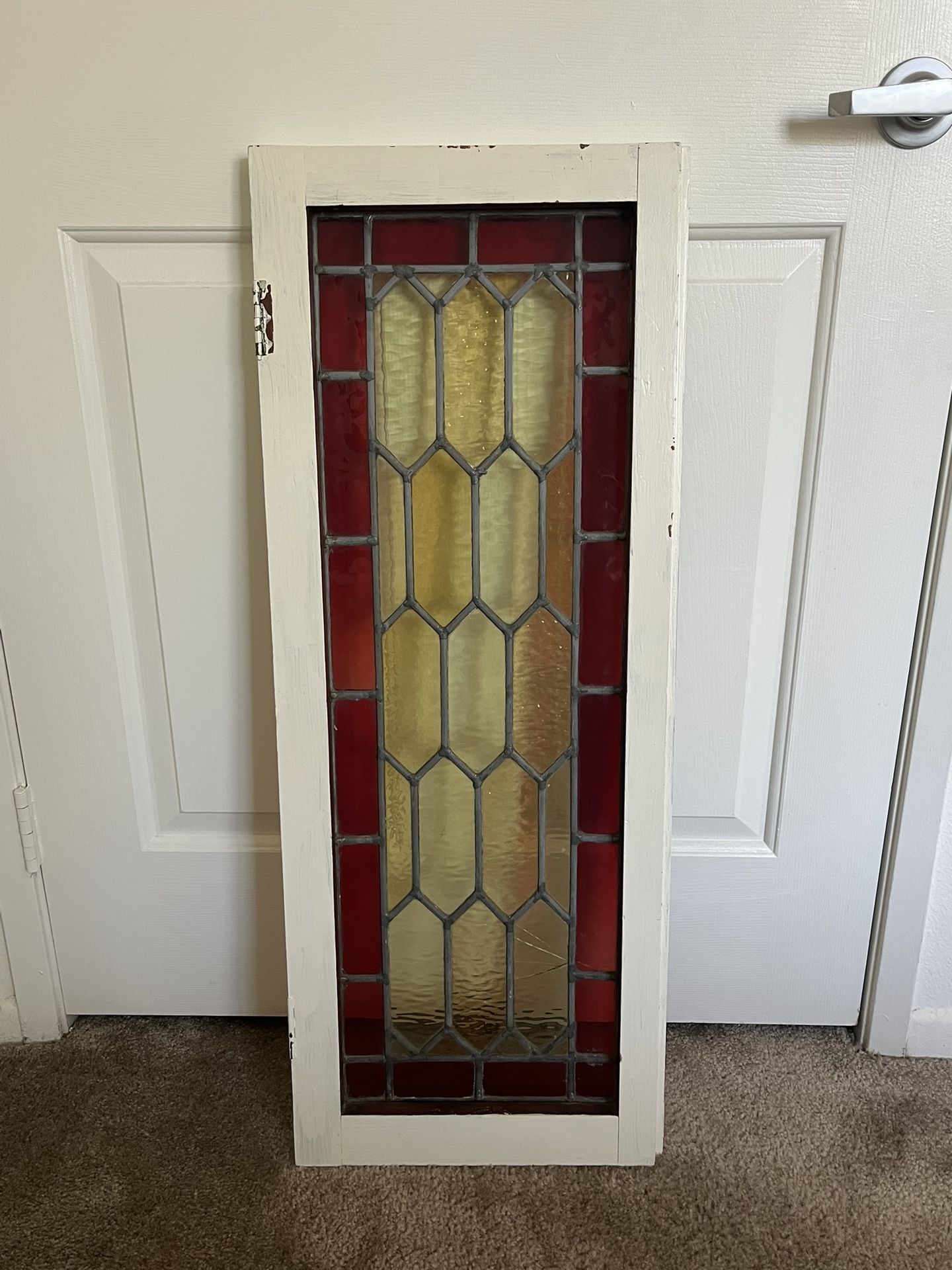 Vintage Stained Glass Window
