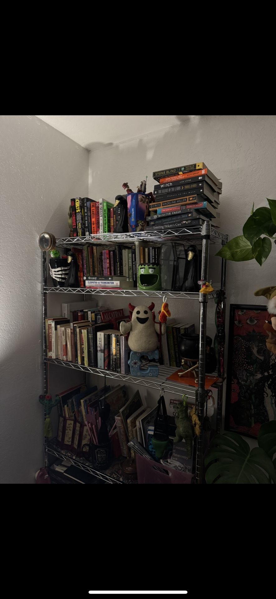 Black Metal Shelf