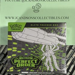 Pokémon TCG: Perfect Order ETB Elite Trainer Box - NEW