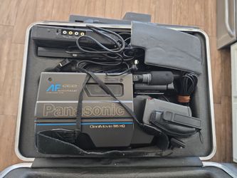 VHS video camera