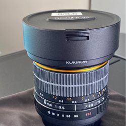 Rokinon 8mm f/3.5 Canon EF