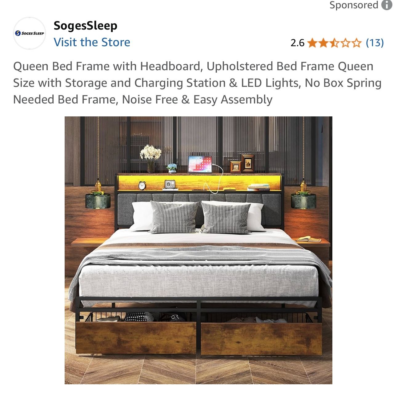 Queen Bed Frame