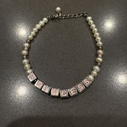 Girls “Princess” Faux Pearl bracelet MUST GO