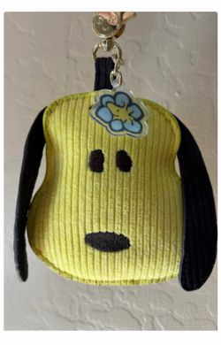 Whatever! Makes You Happy x Peanuts Sherbet Spring Snoopy Corduroy Blind Bag Plush Bag Charm