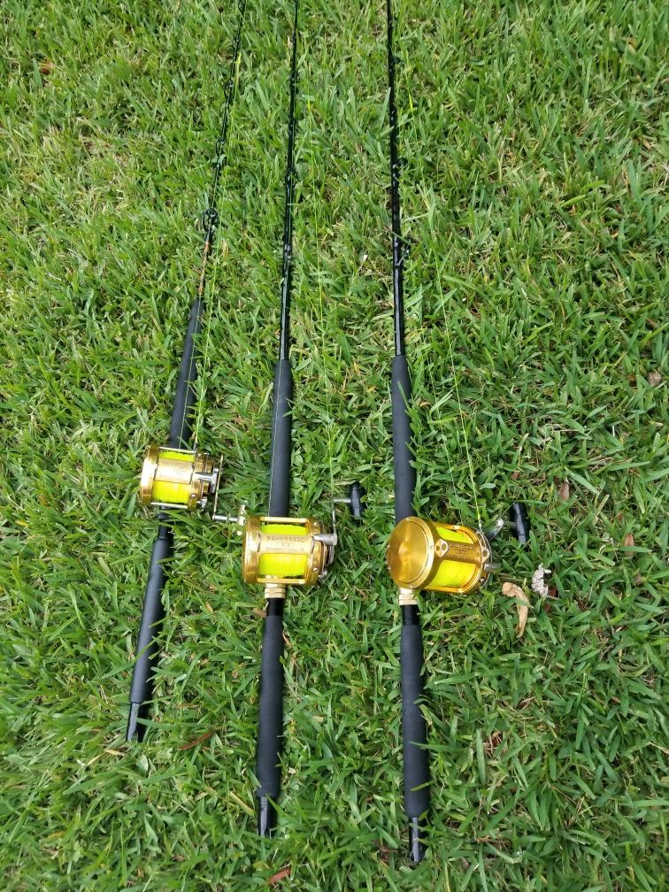 Penn international fishing trolling rods