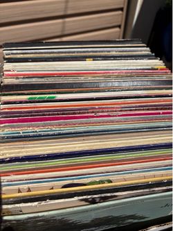 Over 250 Assorted Vinyl Records And 45 Rpm