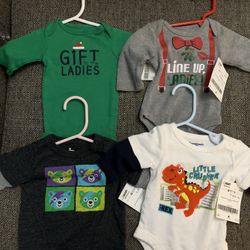 Newborn Boys Onesies, 2-piece Outfits, Pants And Sweaters