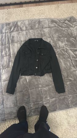 Black Jean Jacket