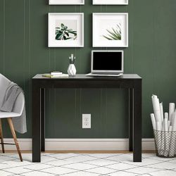 Mainstays Parsons Desk, Black Oak