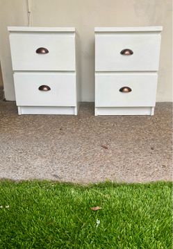 Pair nightstands. Firm Price
