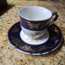 10 TEA SETS ALPINE CUSINE 24 K GOLD 