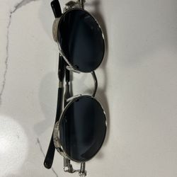 Silver Retro Summer Sun  Glasses 