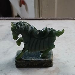 Jade Horse Statue