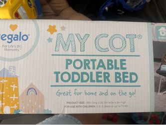 Portable Toddler bed