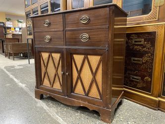 WARDS AIRLINE Vintage Radio/Phonograph AS IS Model #84BR-2715B