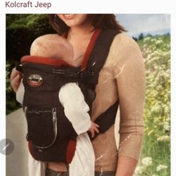 Jeep Baby Carrier All In One - Red /Gray.
