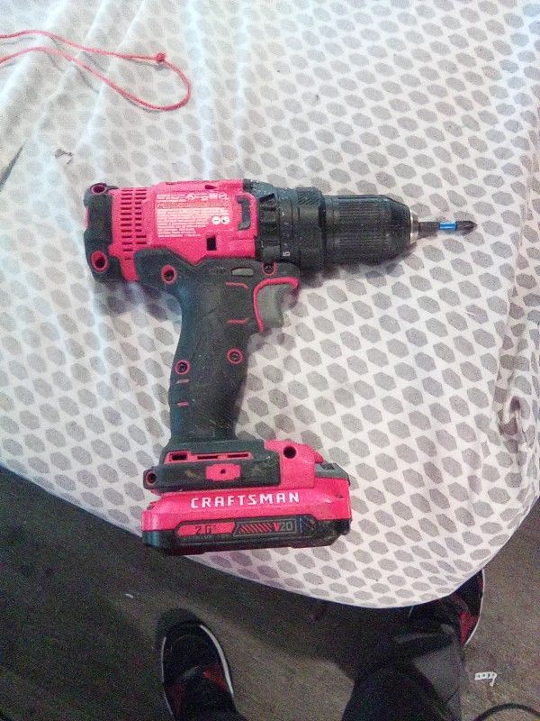 Craftsman 20vbrushless Drill W/ Battery