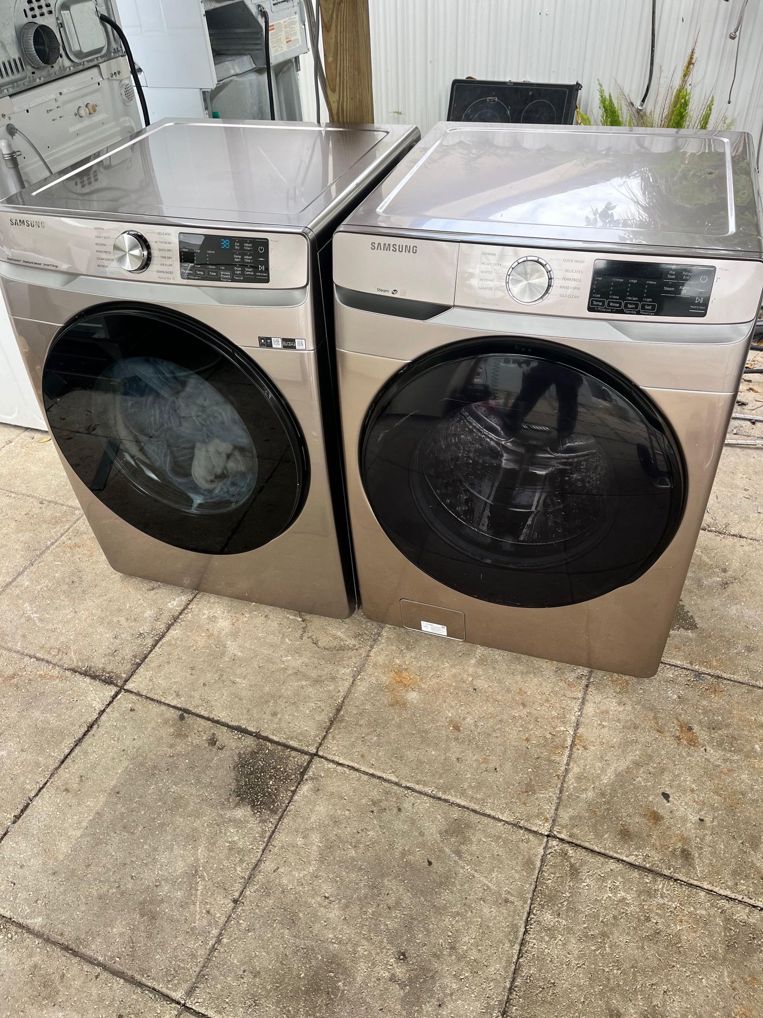 Samsung Laundry Washer And Dryer 