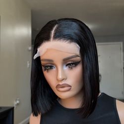 4x4 Lace Closure Wig Human Hair 