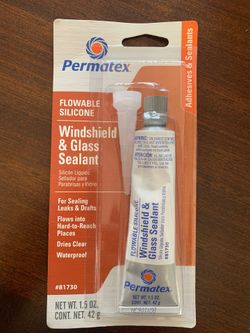 Permatex Windshield & Glass Sealant 1.5oz