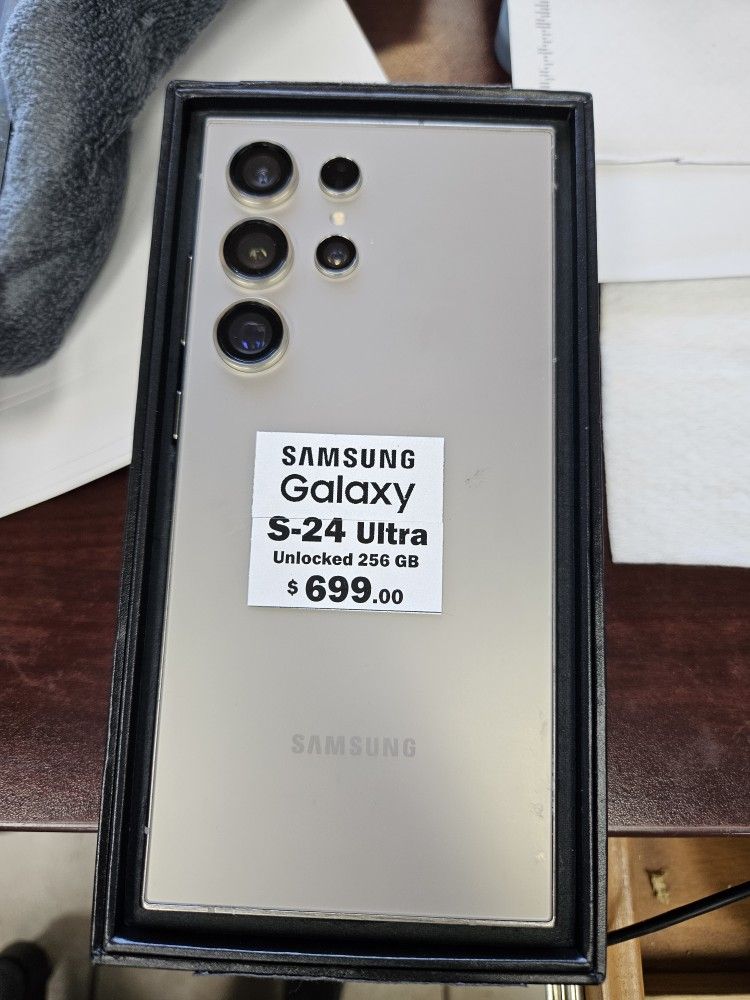 SAMSUNG S24 ULTRA 256 GB UNLOCKED ON SALE LIMITED STOCK