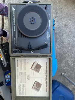Audiotronics 300E Portable Record Player