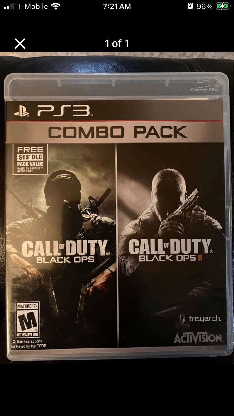 PS3 COD Combo