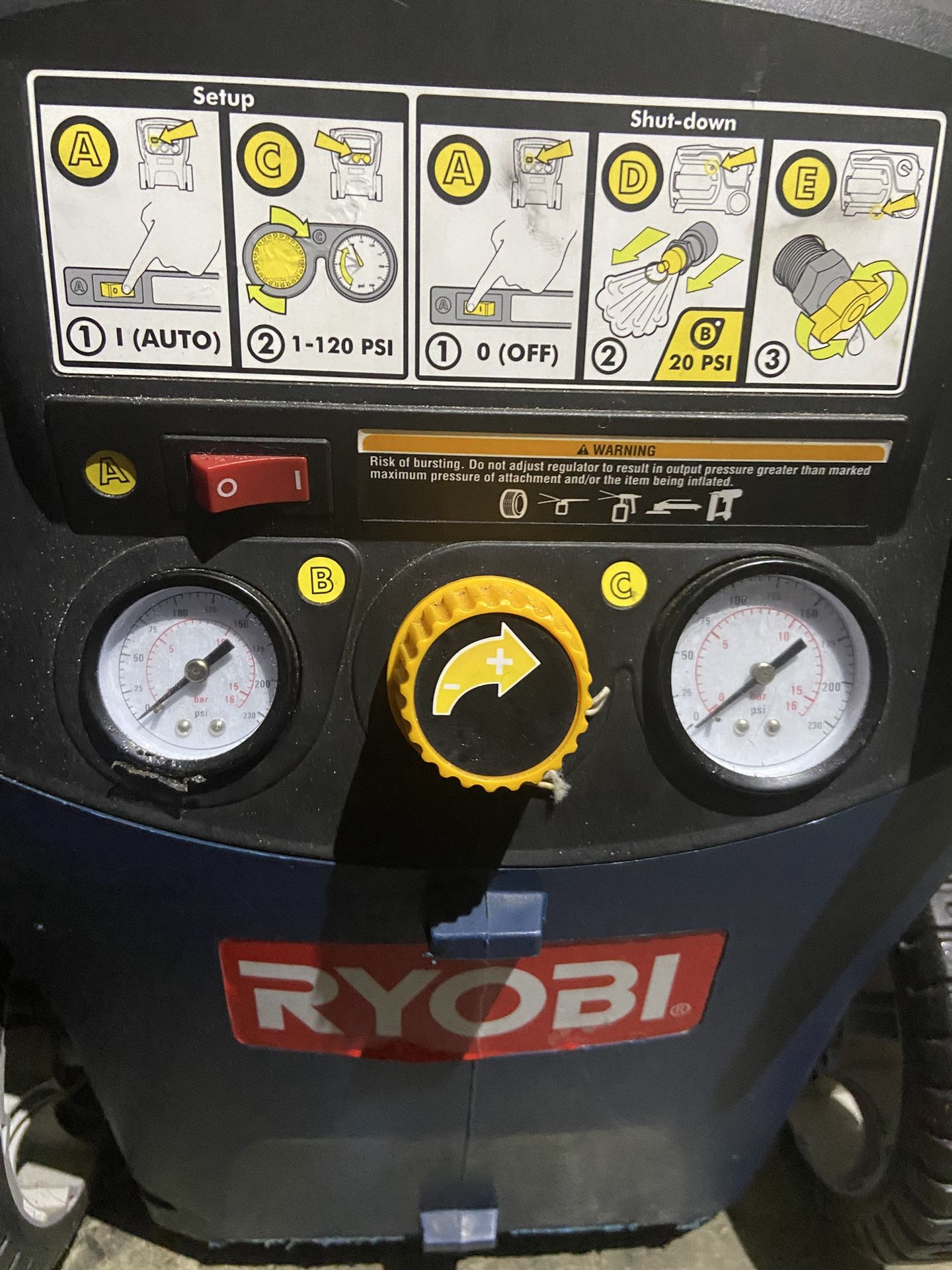 Ryobi Air Compressor